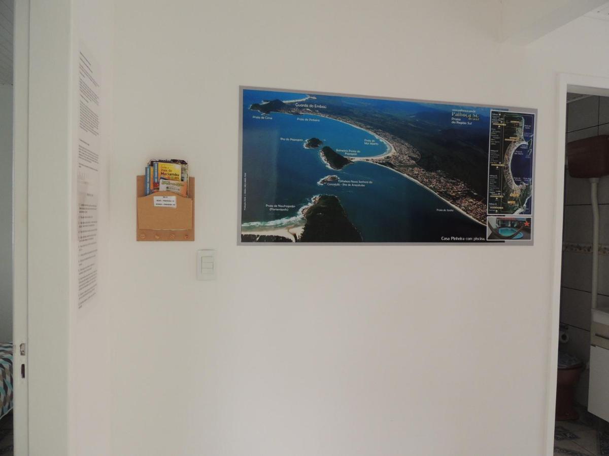 팔호카 Casa Piscina Pinheira -Sc 빌라 외부 사진